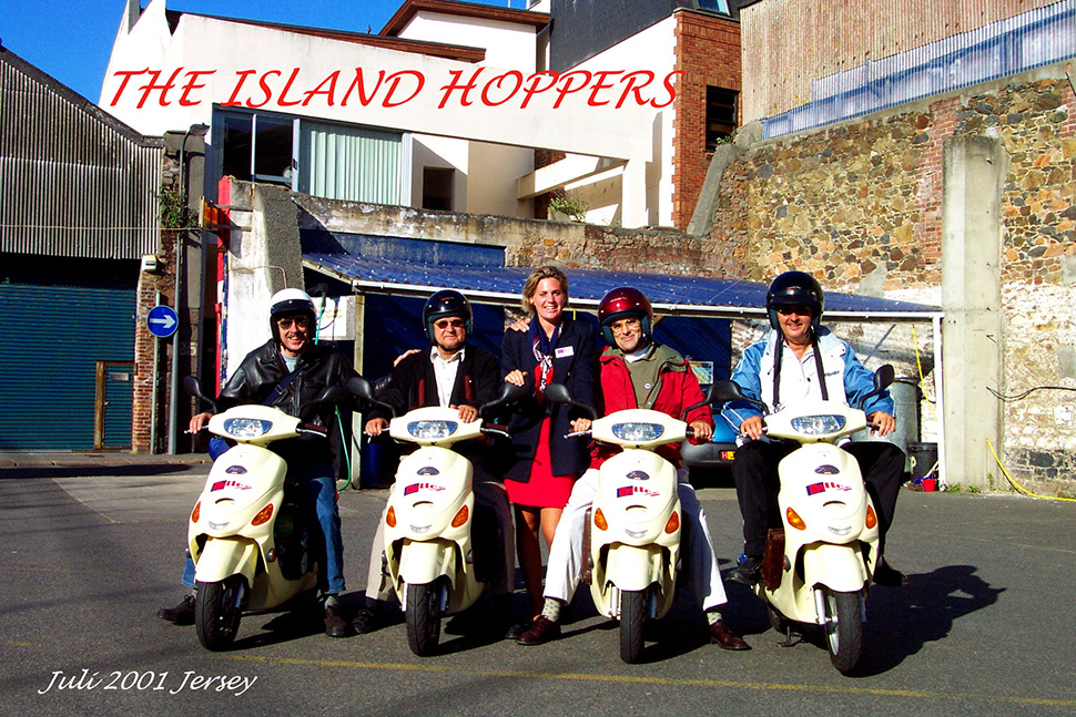 ISLAND HOPPERS JULI 2001 JERSEY