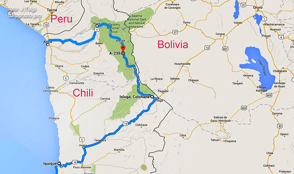 Route Noord Chili